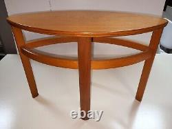 Nathan Trinity Teak MID Century 4 Piece Coffee Table Set In Excellent Condition