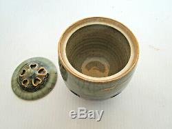 New Vintage Soma Yaki Japanese 21 Piece Tea / Coffee Set, Double Walled, Japan