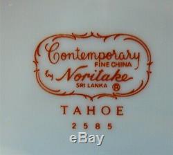 Noritake Fine Bone China Tahoe 2585 4 Piece Coffee Set White Lace Vintage Set