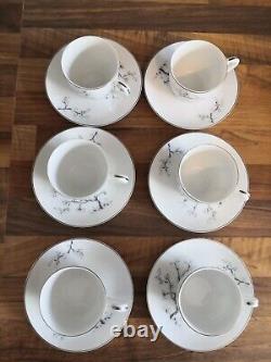 Noritake Japan RC 217 Espresso Cups & Saucers Tea Coffee Pot vintage 1950s