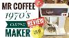 Old 1970 S Vintage Mr Coffee Cb600 Automatic Coffee Maker Review And It Still Works