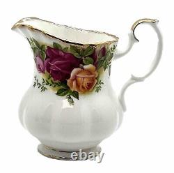 Old Country Roses Royal Albert Espresso Coffee Set (15 Pieces + Lid) Vintage