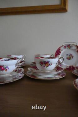Paragon Rockingham Red Tea/Coffee Set