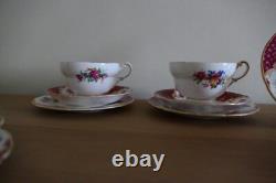 Paragon Rockingham Red Tea/Coffee Set