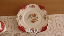 Paragon Rockingham Red Tea/Coffee Set