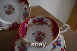 Paragon Rockingham Red Tea/Coffee Set