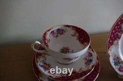 Paragon Rockingham Red Tea/Coffee Set