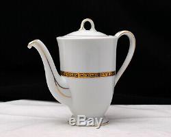 Porcelain Demitasse Coffee Set Goldenkey 4360 Vintage MCM Seyei Setomono Japan