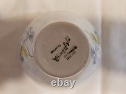 Porcelain Myotts Vintage (1920) Coffee Set 15 pieces, Staffordshire England