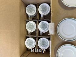 Portmeirion Birds of Britain 1978 Coffee Set With Milk And Sugar+ 6 Side Plates