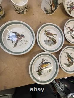 Portmeirion Birds of Britain 1978 Coffee Set With Milk And Sugar+ 6 Side Plates