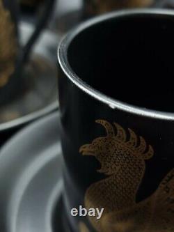 Portmeirion'Phoenix' Coffee Set for 5