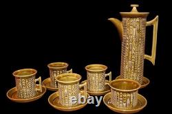 Portmeirion Pottery Cypher Susan Williams Ellis 1960s Vintage Coffee Set