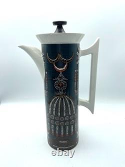 Portmeirion Pottery Magic City Coffee Set Susan Williams-Ellis Serves 6 Vintage