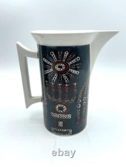 Portmeirion Pottery Magic City Coffee Set Susan Williams-Ellis Serves 6 Vintage