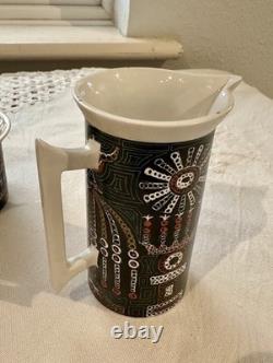Portmeirion Pottery Magic City Coffee Set by Susan Williams-Ellis Vintage 1966