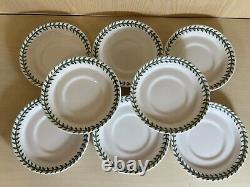 Portmeirion The Botanic Garden Set Of 8 Coffee Mug /Cups & Saucers 1972 Vintage