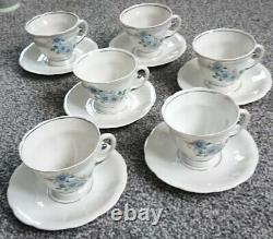 Post-Soviet Russian Porcelain Tea / Coffee Set, excellent condition, Farko