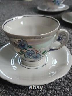 Post-Soviet Russian Porcelain Tea / Coffee Set, excellent condition, Farko