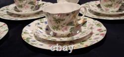 Queen's England Country Meadow Fine Bone China Country Meadow Coffee Service 6 Person