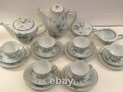 RARE VINTAGE c. 1953-1964 JAPANESE NORITAKE CHINA TEA & COFFEE SET-LORENE PATTERN