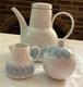 Reduced Vintage Rosenthal Bjorn Wiinblad Lotus 3-piece Coffee Set Never Used