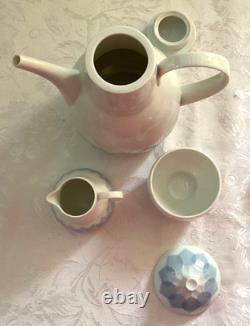 REDUCED Vintage Rosenthal Bjorn Wiinblad LOTUS 3-Piece Coffee Set NEVER USED