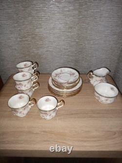 ROYAL ALBERT PARAGON VICTORIANA ROSE Very rare Bundle 6 coffee set