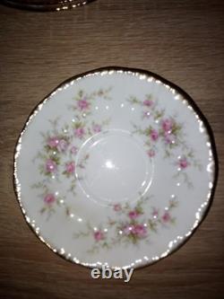 ROYAL ALBERT PARAGON VICTORIANA ROSE Very rare Bundle 6 coffee set