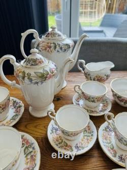 Rare 110+piece Paragon CountryLane Fine Bone China Complete Tea/coffee&DinnerSet