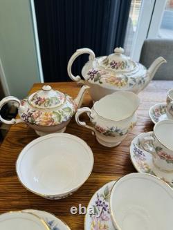 Rare 110+piece Paragon CountryLane Fine Bone China Complete Tea/coffee&DinnerSet