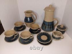 Rare 14 pcs coffee pot set vintage KENNETH QUICK