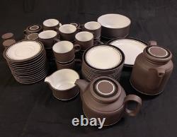 Rare Hornsea Contrast Crockery Tea Coffee Set Multiple Items Jugs Vintage Retro