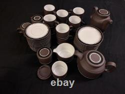 Rare Hornsea Contrast Crockery Tea Coffee Set Multiple Items Jugs Vintage Retro