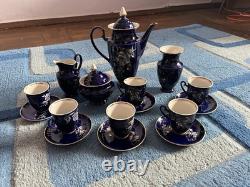 Rare Korosten Porcelain Tea Set & Coffee Set USSR Soviet Vintage Collectible