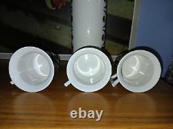 Rare Midcentury Coffee set Gold Signal Susan Williams Ellis for Portmeirion VGC