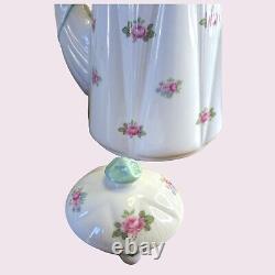 Rare Shelley China Dainty Rosebud 15426 Coffee Set 6 X Cups & Saucers