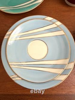 Rare Vintage 60s Cmielow Krokus Coffee Set Trios Wincenty Potacki Poland Mid C