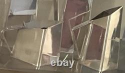 Rare! Vintage Cubist Art Deco Coffee Tea Service Set Bauhaus Gio Ponti Sabattini