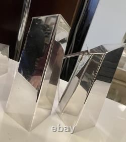 Rare! Vintage Cubist Art Deco Coffee Tea Service Set Bauhaus Gio Ponti Sabattini