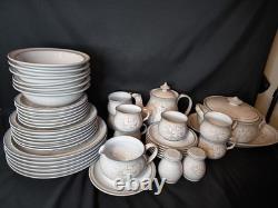 Rare Vintage Denby TASMIN dinner And Tea Set For 6 Immaculate Condition