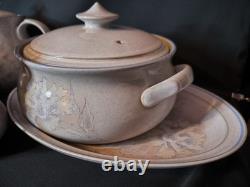 Rare Vintage Denby TASMIN dinner And Tea Set For 6 Immaculate Condition