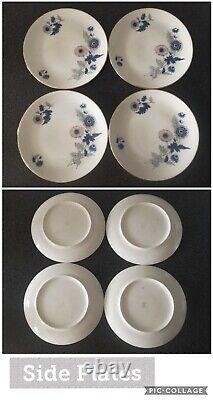 Rare Vintage EPIAG DF Czechoslovakia Bohemia Floral Tea Coffee Set Service for 4