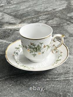 Rare Vintage Hollohaza Erika Fine Porcelain Coffee/Tea Set