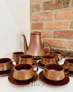 Rare Vintage Mid Century Iconic 1960s 70s Stylish CARLTON WARE Coffee Set Retro