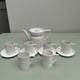 Rare Vintage Portmeirion White Totem Coffee Set Susan William Ellis Collectable