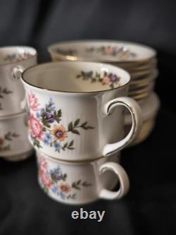 Rare Vintage Royal Albert Paragon Lavinia Dinner Set And Tea Set For 8