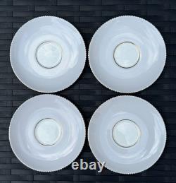 Rare Vintage Wedgwood Bone China Coffee Set April Colours W4147 for4 VGC England