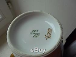 Rare stunning vintage French Limoges porcelain 26 piece tea set / coffee set
