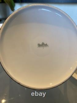 Rare vintage Raymond Lowey Ebony Black Rosenthal Fine China Coffee Set for 6